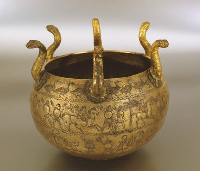 Labete", z grobu Benardini di Palestrina (złoto) autorstwa Roman